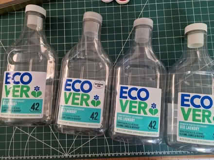 Photo of free Empty ecover laundry bottles x4 (S6 Stannington) #1