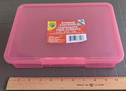 Photo of free Six small plastic storage boxes (Santa Clara near Great America) #2