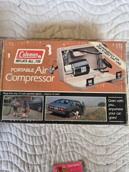 Photo of free Coleman air compressor (Howell) #1