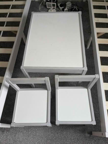 Photo of free IKEA table and chairs (Kids) (Broseley TF12) #1