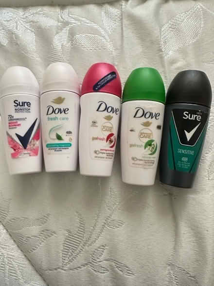 Photo of free Dove and Sure roll-ons - Used (Headington OX3) #1
