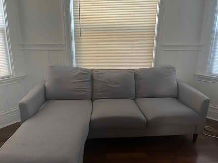 Photo of free Grey couch (Longfellow) #1