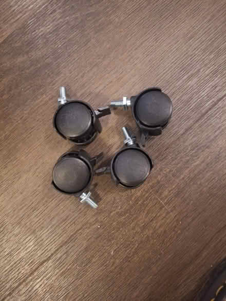 Photo of free 4 small castors (M13) #1