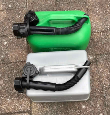 Photo of free Two Petrol Cans (Aughton Park L39) #1