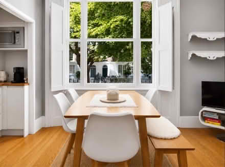 Photo of free Table - 4 chairs and bench (Islington N1) #1