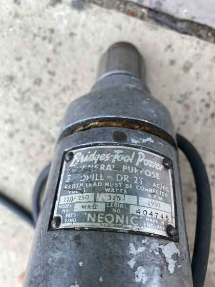 Photo of free Electric drill (Keyworth NG12) #2