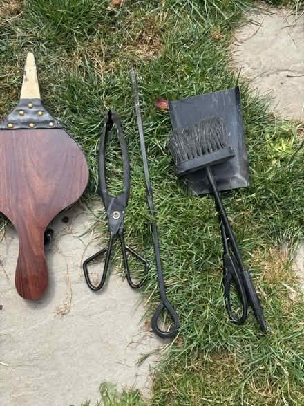 Photo of free Log burner gloves. Fireplace tools (Farnham central GU9) #2