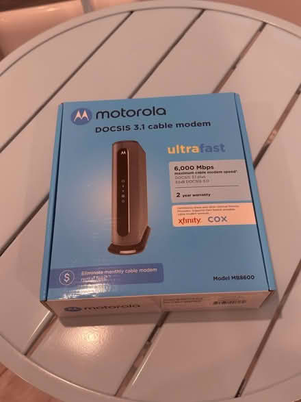 Photo of free Motorola Cable Modem (Pollard Rd & More Ave) #1