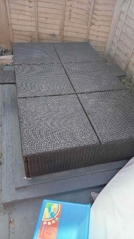 Photo of free Rattan Sun Lounger (Stone Cross BN23) #2