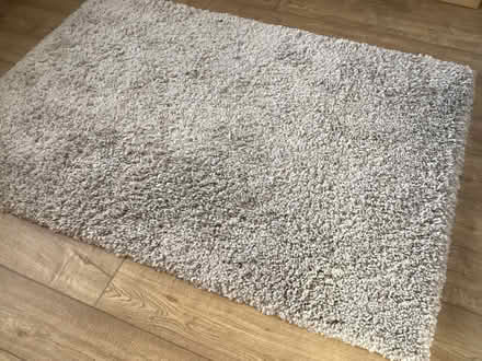 Photo of free Grey Dunelm rug (Horsey Hill NE34) #2
