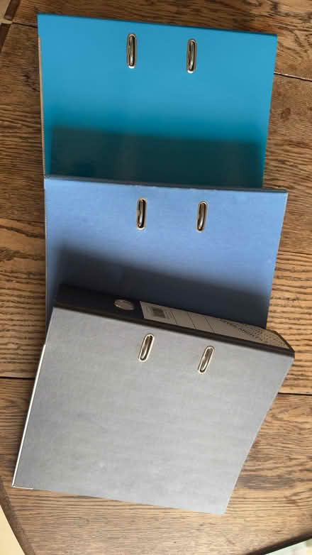 Photo of free Lever arch files and plastic wallets (Over Norton OX7) #1