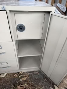Photo of free Metal cabinet (Sunnyvale, near Mary & Evelyn) #1