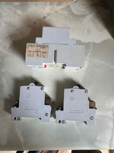 Photo of free Wylex RCD and 2 circuit breakers (Dogsthorpe PE1.) #2