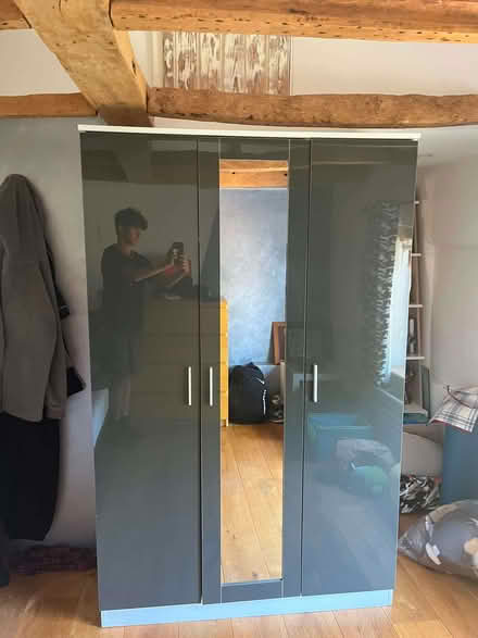 Photo of free Grey wardobe (Sutton Courtenay OX14) #1