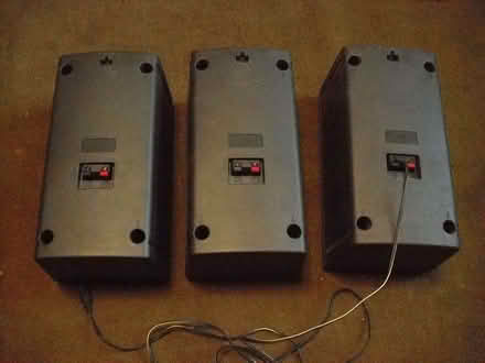 Photo of free Sony Speaker System Working Has Three Speakers (Grange Court E10) #1
