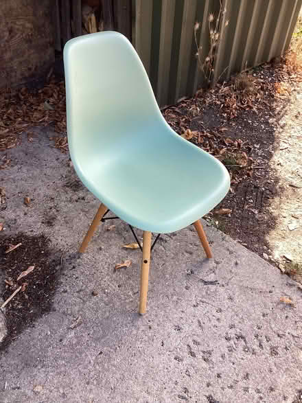 Photo of free Polycarbonate chair on beech legs (East End OX29) #1