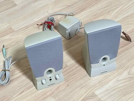 Photo of free Vintage Computer Speakers (Wolfe & Reed) #1