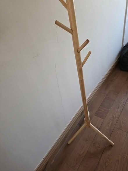 Photo of free Wooden coat stand (Dedworth SL4) #1