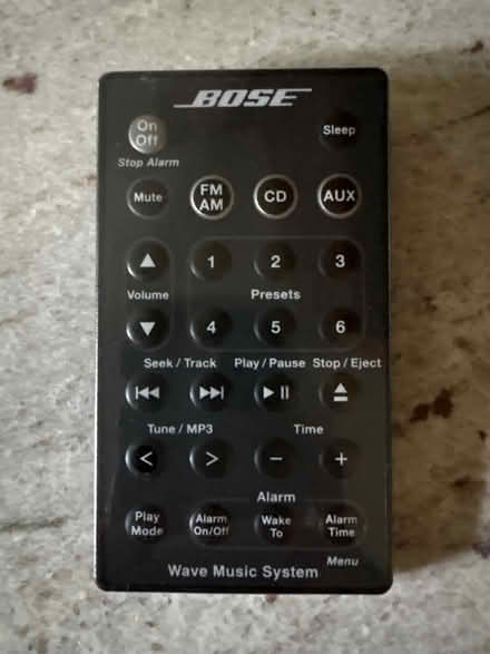 Photo of free Bose Wave Music System control (Ossining) #1