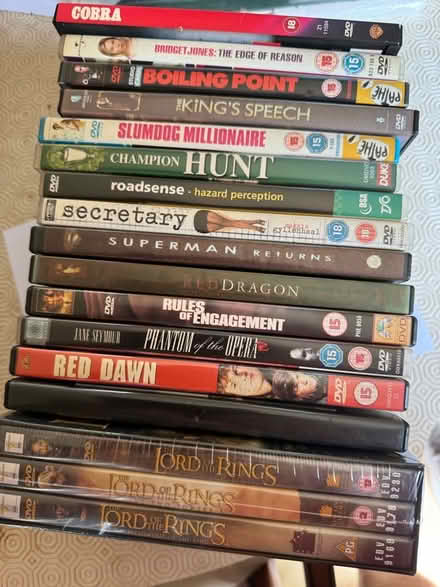 Photo of free DVD’s (Stirchley TF3) #1