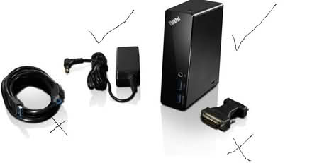 Photo of free Lenovo USB Hub and Displaylink Adapter (Old Walcot SN3) #1