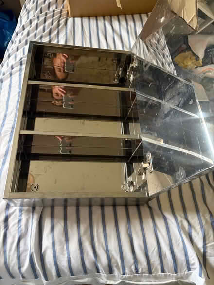Photo of free Mirrored bathroom cabinet (Bamber Bridge PR5) #2