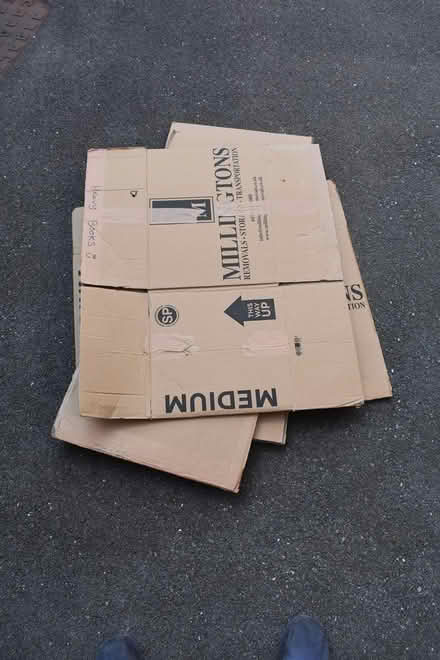 Photo of free Cardboard Packing Cases (LE17 4QX) #1