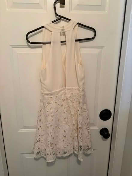 Photo of free White halter-Neck Mini Dress (Thornwood, NY) #2