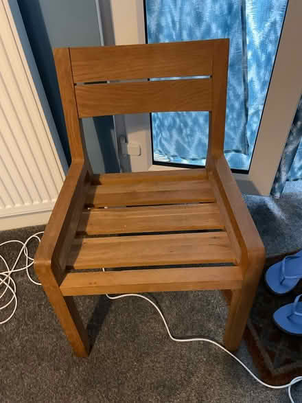 Photo of free Wooden chair (Stretford M32) #1