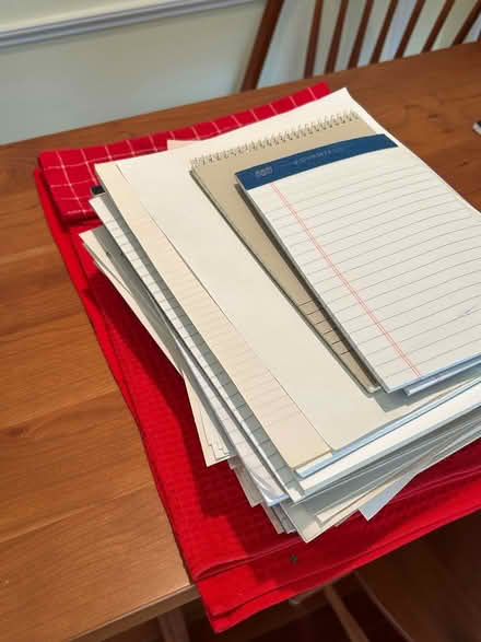 Photo of free Clean paper lined and unlined (Arlington, Mass.) #1