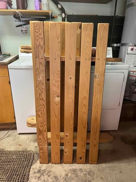 Photo of free Wooden futon frame- double bed/sofa (San Anselmo) #1