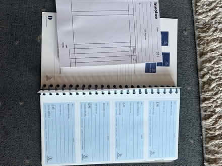 Photo of free New Receipt and invoice books (Shirley, Croydon CR0) #1