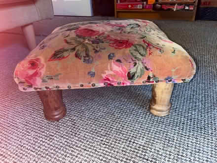 Photo of free Lovely little footstool (Wotton-under-edge GL12) #3
