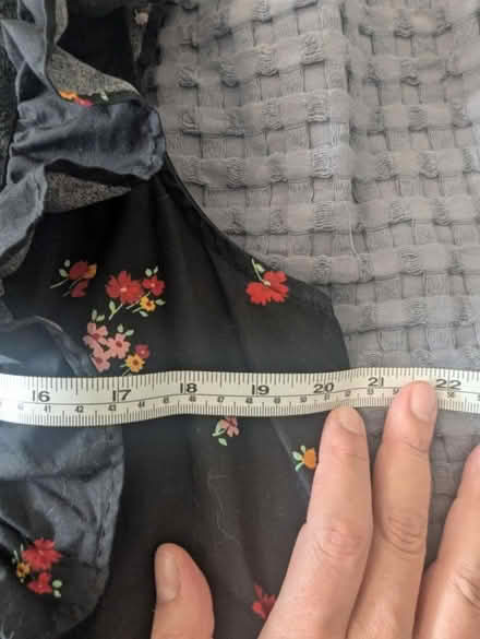 Photo of free Black flowery blouse (Headington OX3) #3