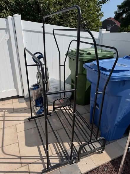 Photo of free Three Wheeled Clothing Racks (08816) #2