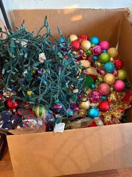 Photo of free Box of Christmas Decorations (Oakwood Rd/Hospital Dr) #1