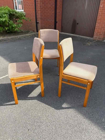 Photo of free Three dining chairs (Horfield Bristol BS7) #3