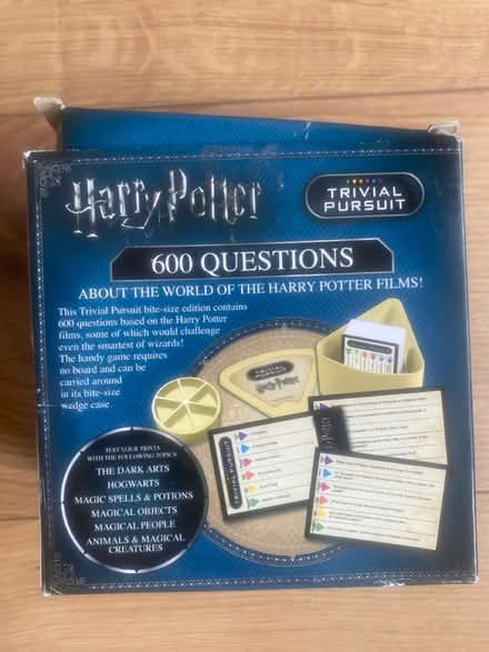 Photo of free Harry Potter Trivial Pursuit (Perdiswell WR3) #2