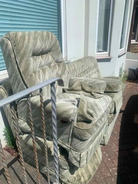 Photo of free Grey and green set of chairs (California IP4) #4
