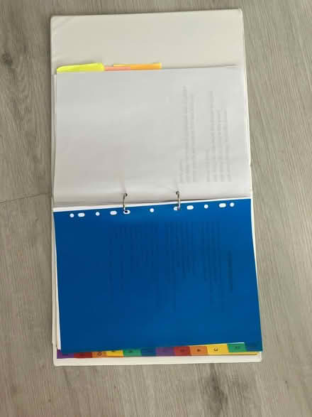 Photo of free 20 white ring bind folders (Furzton, Milton keynes) #1