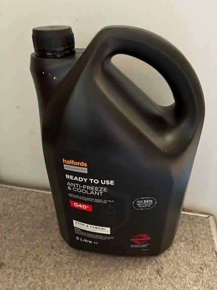 Photo of free Antifreeze & Coolant (East Malling ME19) #1