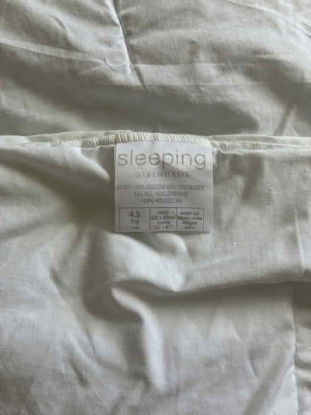 Photo of free King Size Duvet 4.5 Tog (Maybury EH12) #3