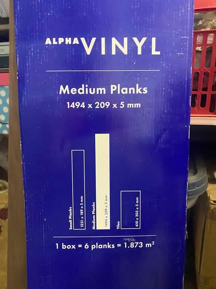 Photo of free Vinyl flooring - 4 planks (Cropston LE7) #1