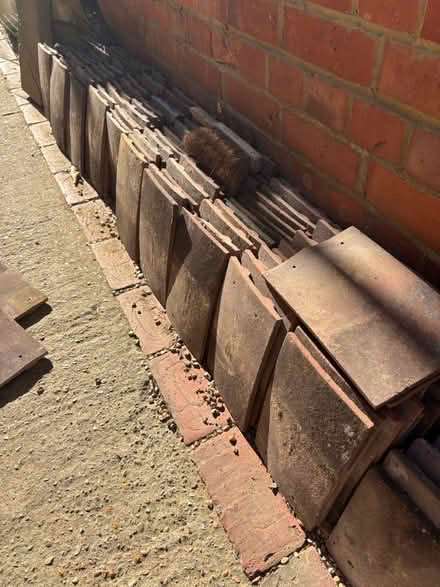Photo of free 200 Clay Roof Tiles (Cranleigh GU6) #2