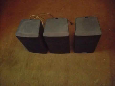 Photo of free Sony Speaker System Working Has Three Speakers (Grange Court E10) #3