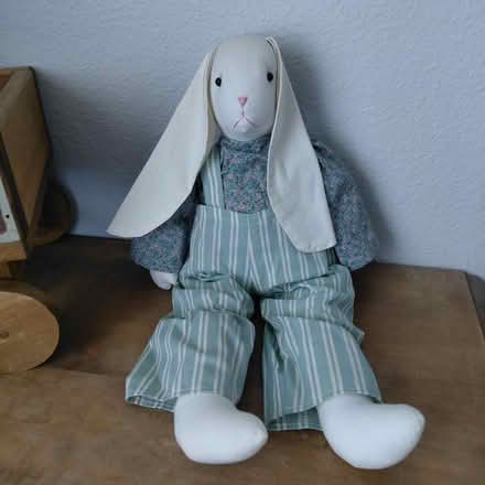 Photo of free Vintage rabbit dolls and wagon (Union City) #3