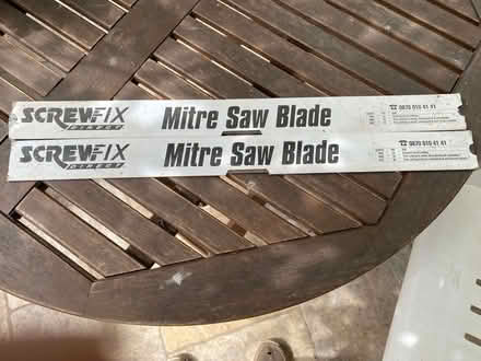 Photo of free Mitre Saw Blades (Warminster BA12) #1