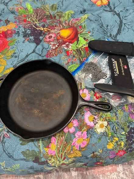 Photo of free Cast iron skillet + extras (Maidenhead SL6) #1