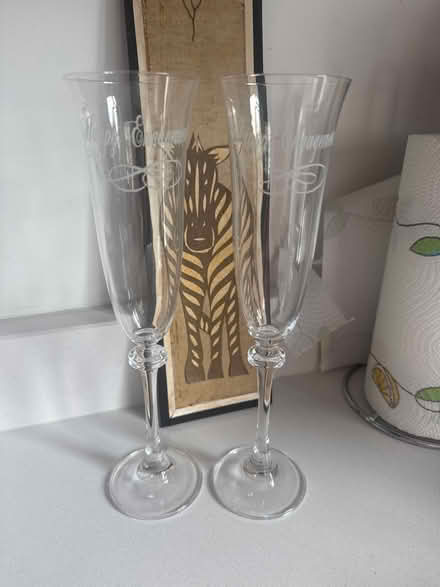 Photo of free Engagement champagne glasses (Blackrock, Cork) #1