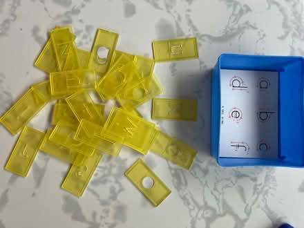 Photo of free Letter tracing stencils (Westbrook WA5) #2
